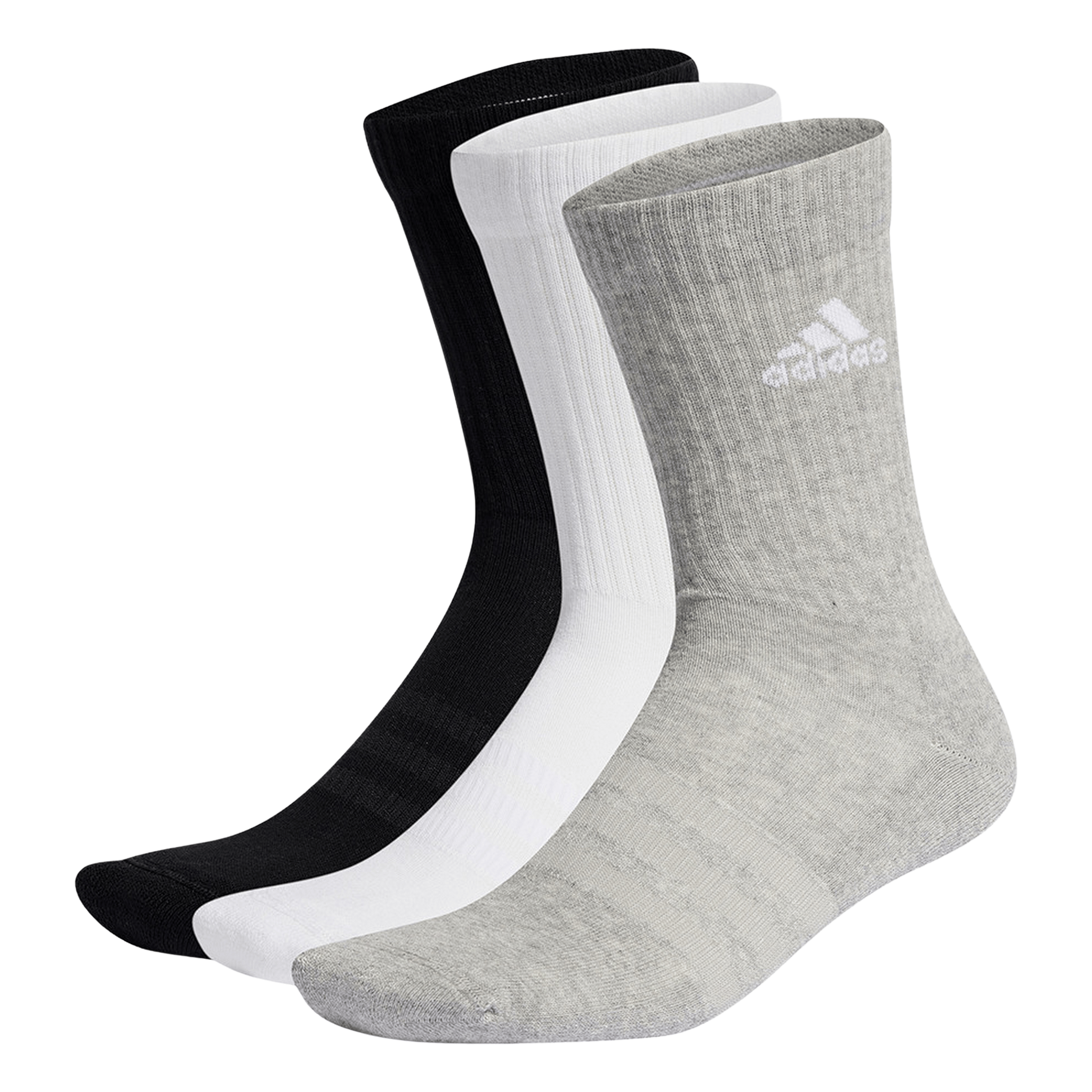 ADIDAS CUSHIONED CREW SOCKS 3 PAIRS ASSR
