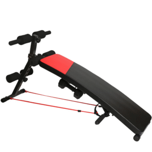 ADJUSTABLE SIT UP BENCH WITH DUMBELL STORAGE