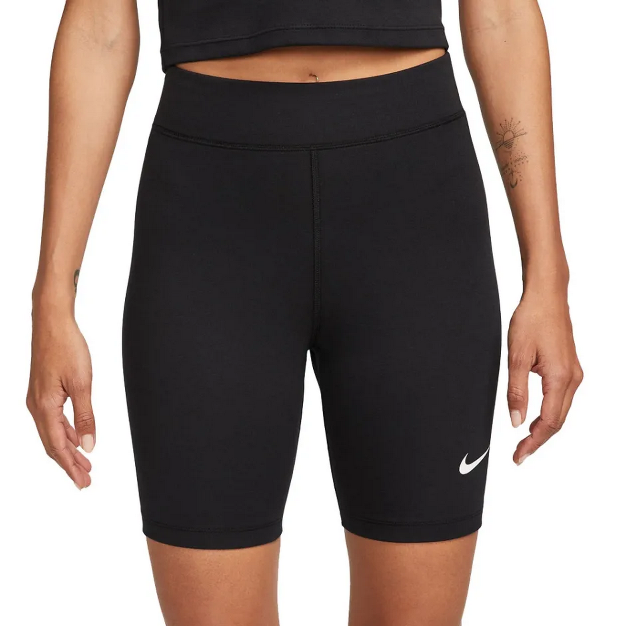 CLASSIC HW 8" BIKER SHORTS W