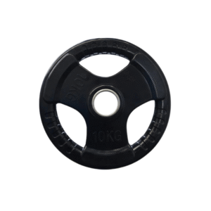 WEIGHT PLATE RUBBER GRIP 10KG 25mm