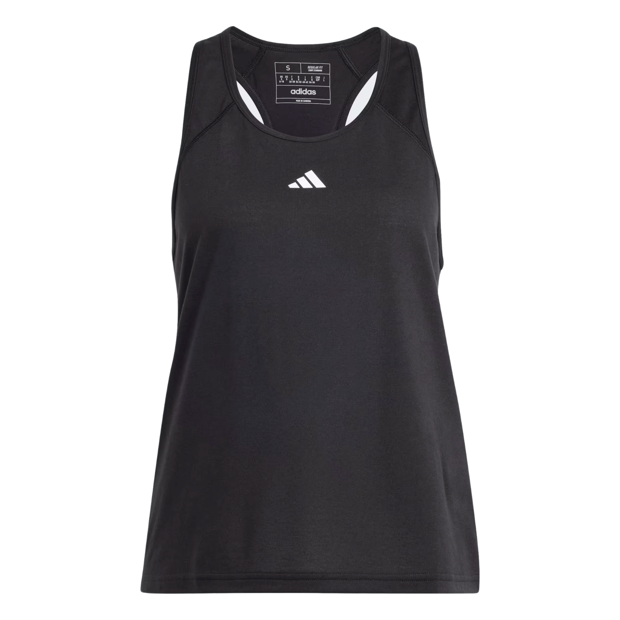 TRAIN ESSENTIALS MINIMAL BRANDING RACERBACK TANK W